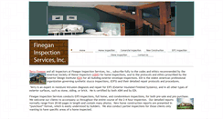 Desktop Screenshot of fineganinspectionservices.com