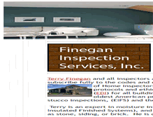 Tablet Screenshot of fineganinspectionservices.com